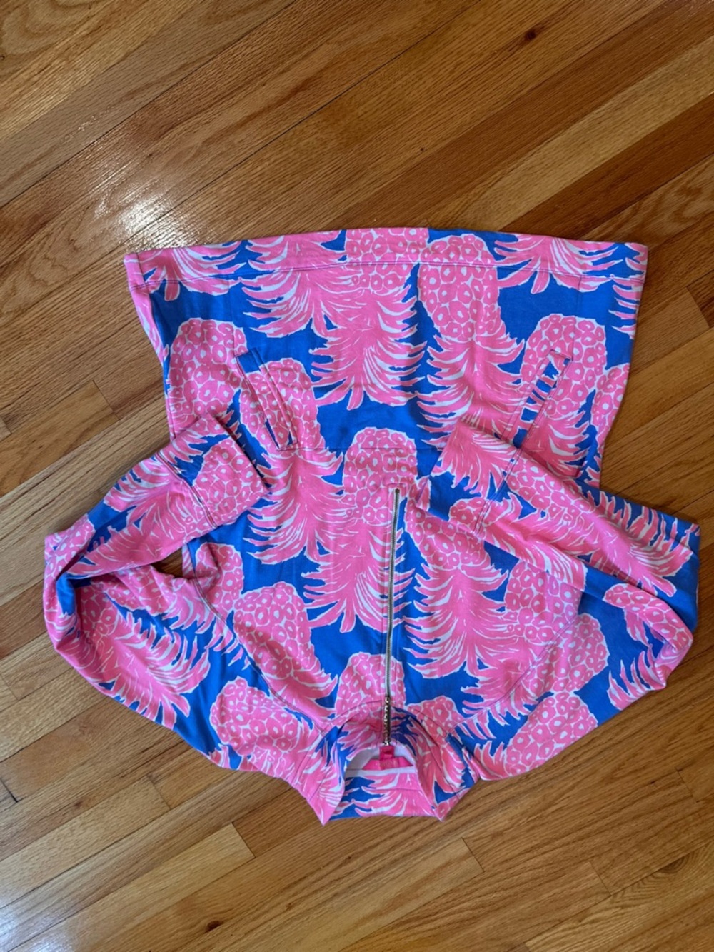 Lilly Pulitzer Pink and Blue Skipper Pullover